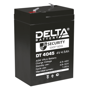 Свинцовый аккумулятор DELTA dt 401 4v 4,5 Ah