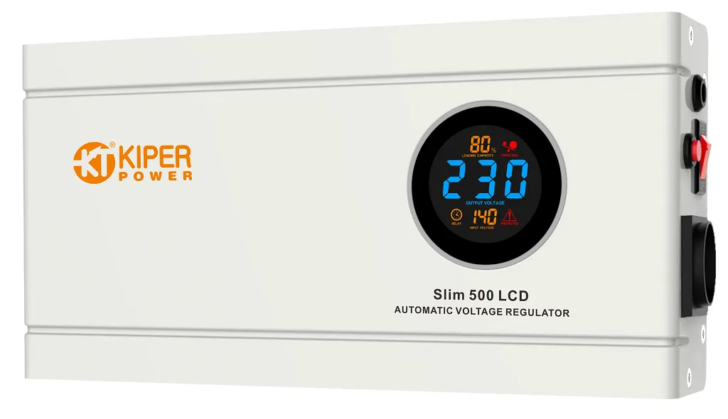 8924.0 фото 1 Вольтыбай avr stabilizator napryazheniya kiper power slim 500 lcd 500va 300w 1