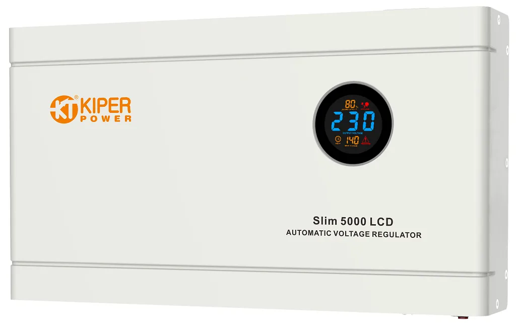 8928.0 фото 1 Вольтыбай avr stabilizator napryazheniya kiper power slim 5000 lcd 5000va 3000w 1