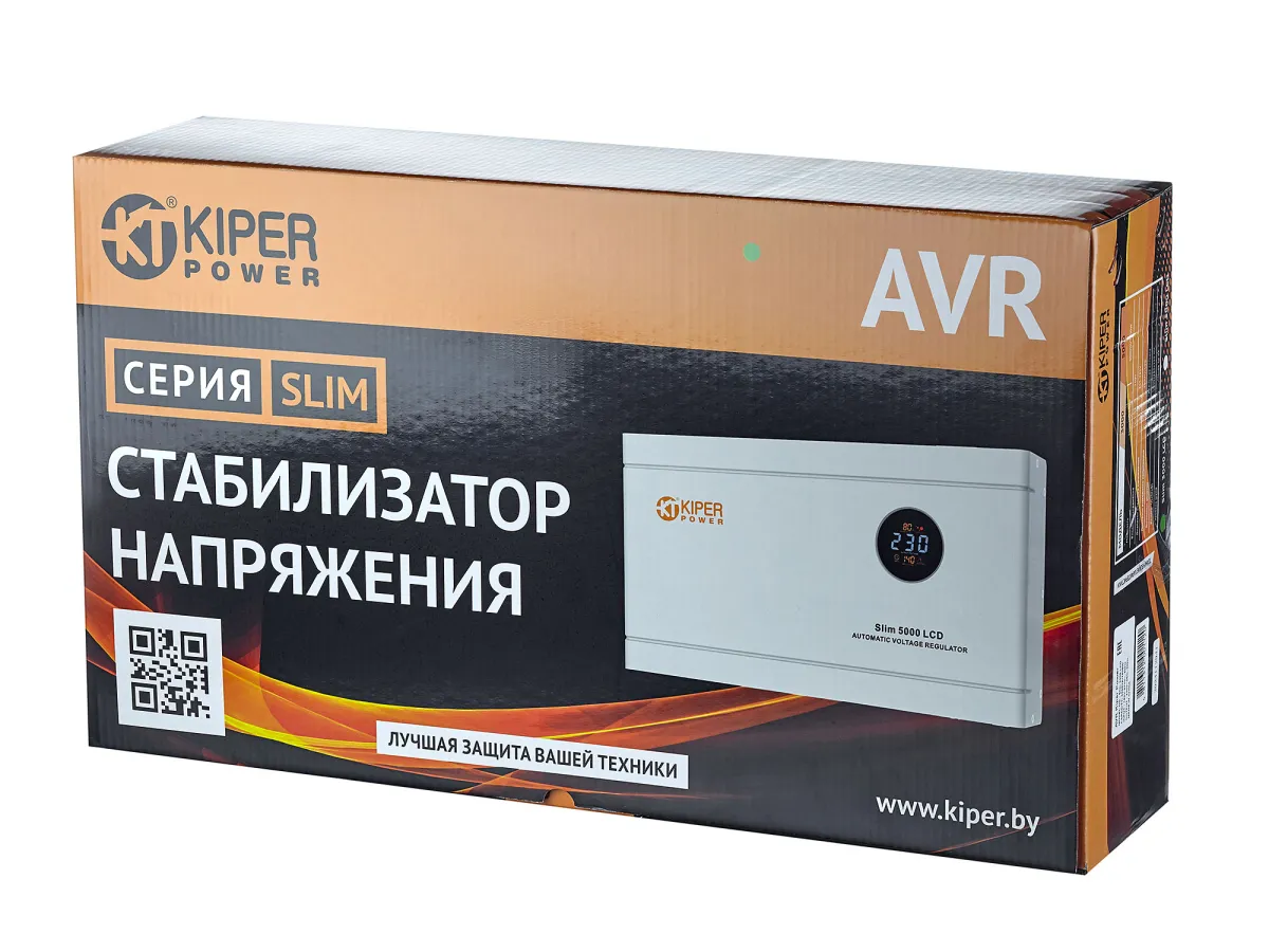 8928.0 фото 6 Вольтыбай avr stabilizator napryazheniya kiper power slim 5000 lcd 5000va 3000w 6