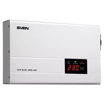 avr stabilizator napryazheniya sven avr slim 500 lcd 1