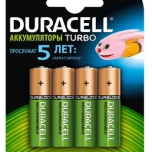 bytovye akb akkumulyatornaya batareya duracell aa 2500mah 4bp 1