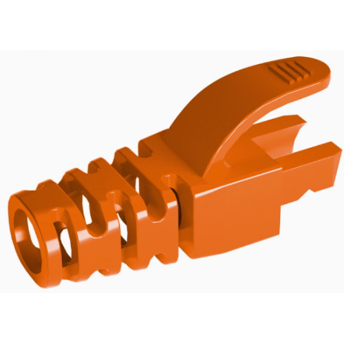 Колпачок для коннектора RJ-45 OD6.5mm-оранжевый 100шт фото 1 Вольтыбай cap rj45 od65mm orange 500x500 1.png