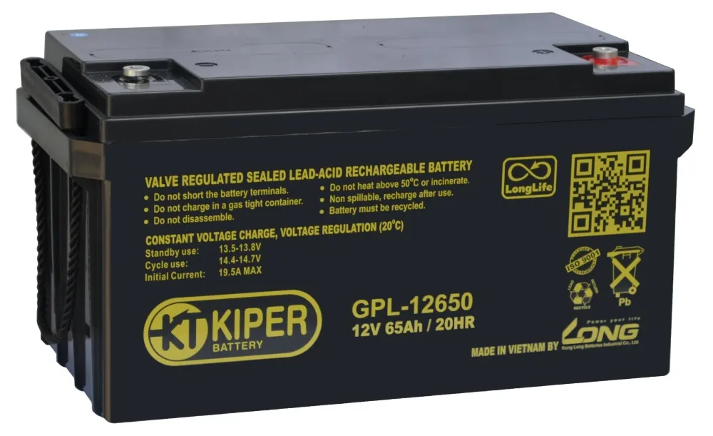 7454.0 фото 1 Вольтыбай kiper gpl akkumulyatornaya batareya kiper gpl 12650 12v 65ah 1