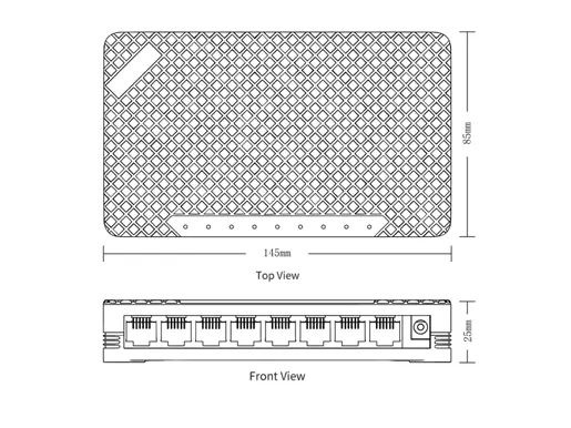 SW-PG0005 (S21-5G) фото 5 Вольтыбай гигабитный Ethernet‑коммутатор SW-PG — изображение 5