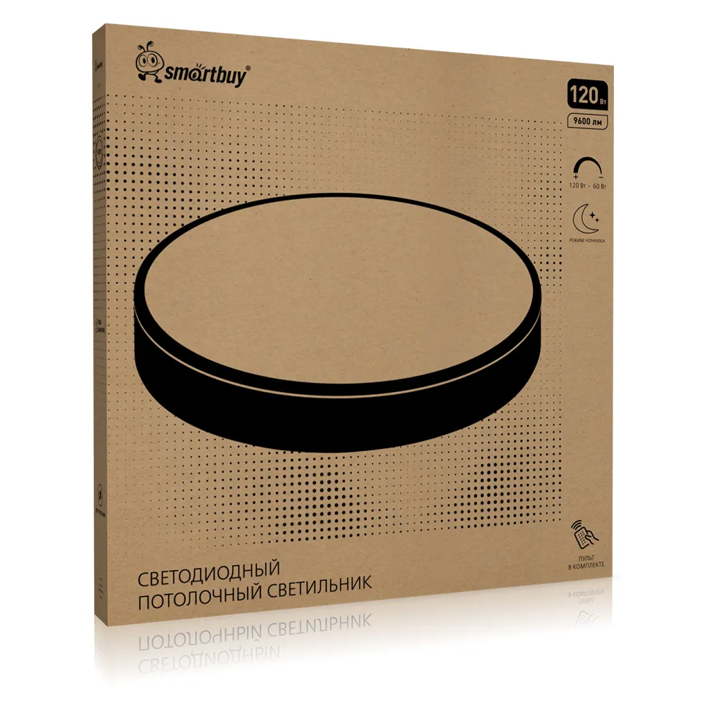 SBL14319 фото 5 Вольтыбай LEDSmartbuy120ВтMEZZO6500К,ДУ,черный 5