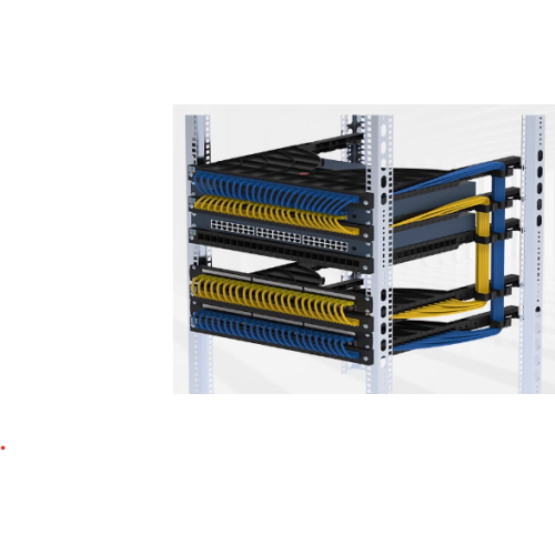 Органайзер кабелей RJ45 горизонт. LXJ-1200 (24-RJ45) фото 6 Вольтыбай lxj24squareplugsall2 500x500 1.png