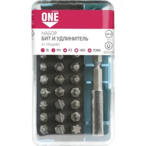 насадок,31предмет,битыSL,PH,PZ,HEX,TORXпо6шт,удлин.,CRVSmartbuyOneTools60 2