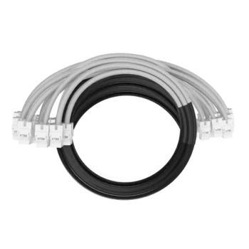 NTSS PC PM 12 UTP RJ45KJ 6A S 0.6 21.0 LSZH GY 1