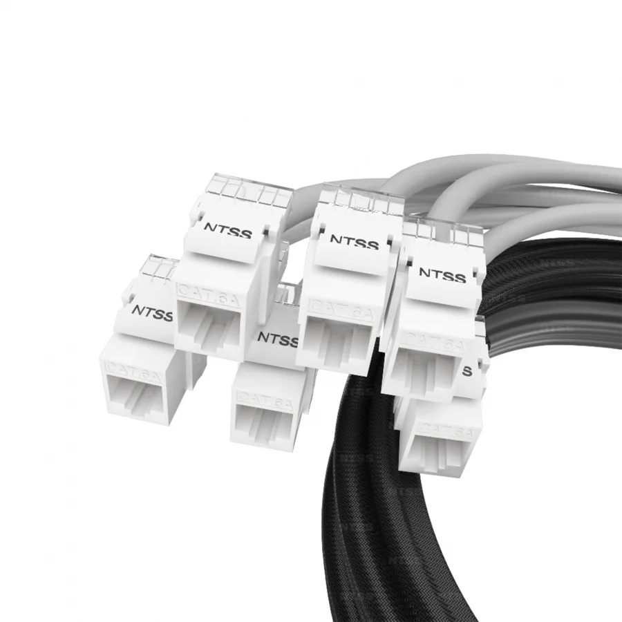 NTSS PC PM 6 UTP RJ45KJ 6A S 0.6 3.0 LSZH GY 2