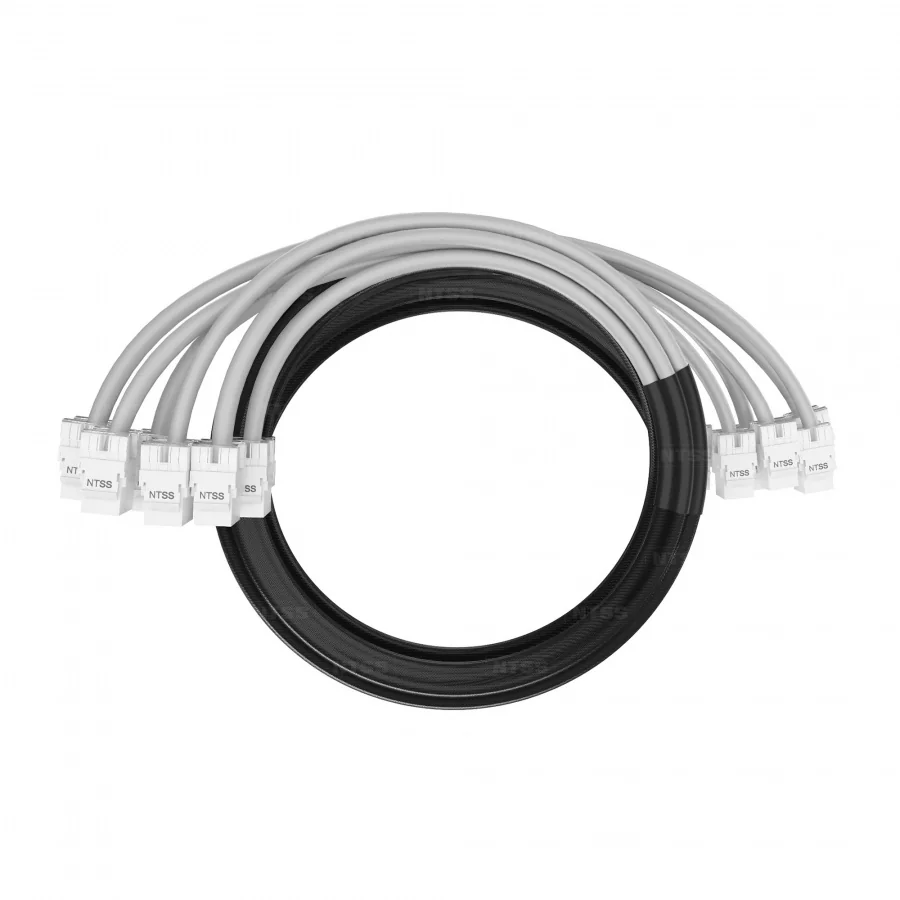 NTSS PC PM 6 UTP RJ45KJ 6A S 0.6 6.0 LSZH GY 1