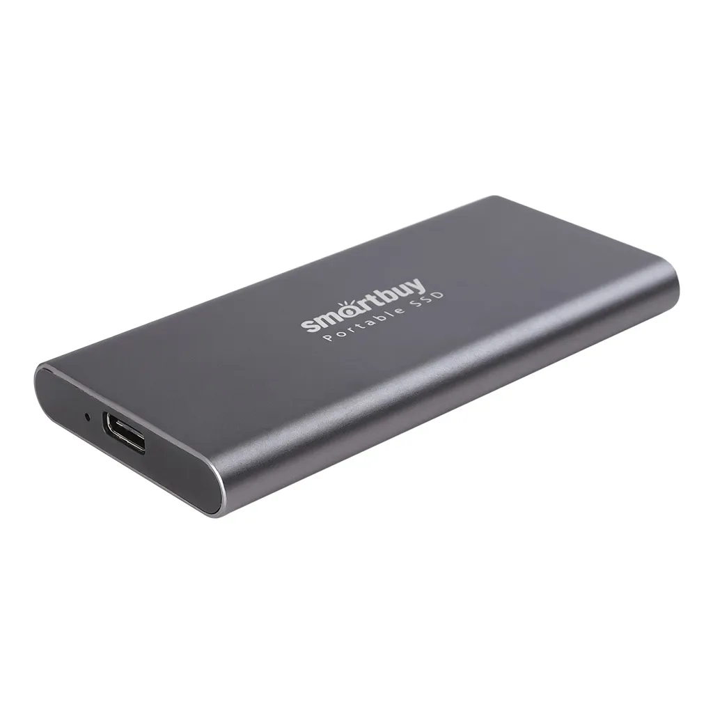 SBSSD2T0-M1G-U31C фото 3 Вольтыбай ВнешнийSSDSmartbuyM1Drive2TBUSB3.1metalgrey 4
